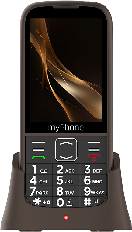 MYPHONE HALO 4 PLUS LTE Praline Collection Barna Kártyafüggetlen Mobiltelefon