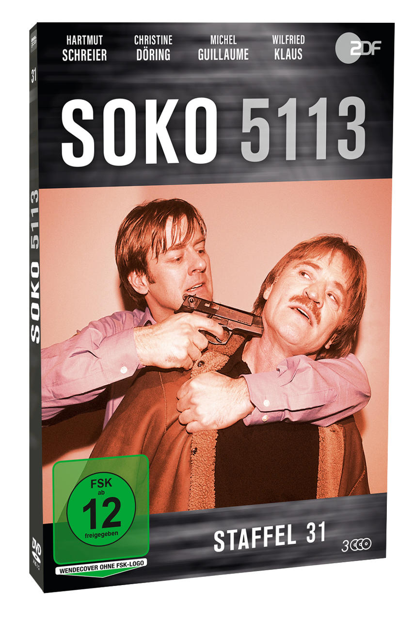 DVD-Cover: Zwei Männer, einer hält eine Pistole an den Hals des anderen.