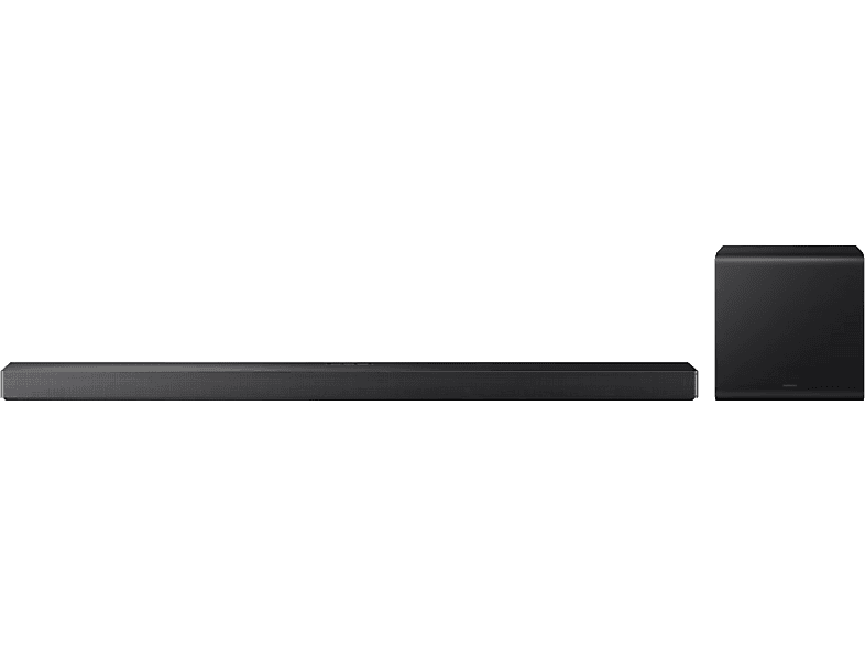 SAMSUNG HW-QS700F, Soundbar mit Subwoofer, Titan Black