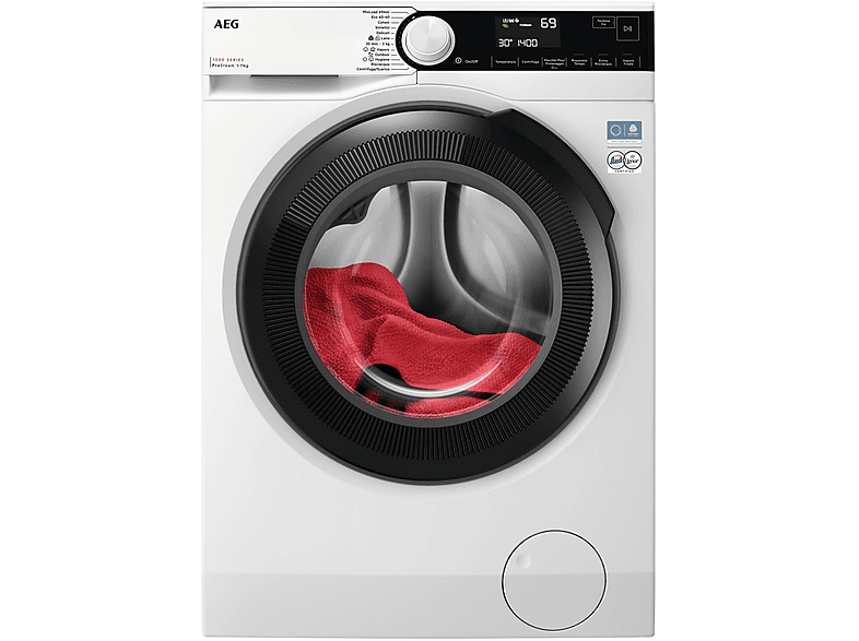 AEG Lr7Fd114B Lavatrice, Caricamento frontale, 11 kg, Classe A