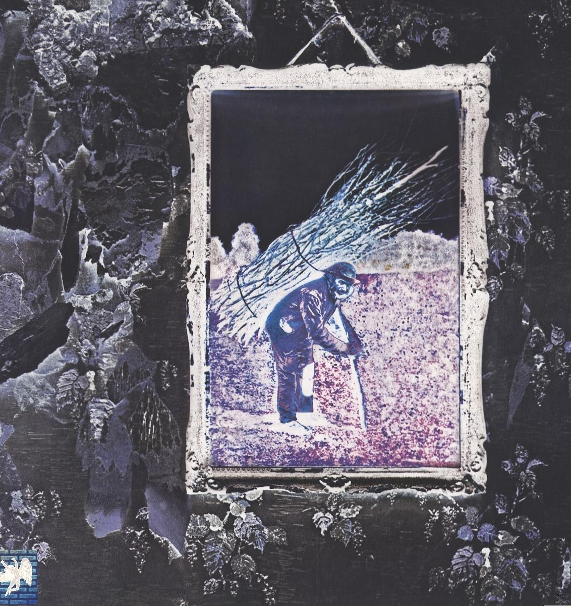 Album borító: Egy negatív kép egy botokat cipelő férfiről, sötét virágos tapétán keretezve.