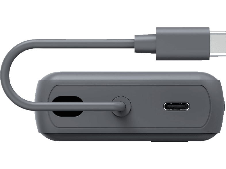 Hama Power Pack  Travel  mit Kabel, 10000mAh, 2 Ausgänge: 2x USB-C, Anthrazit Powerbank Anthrazit S
