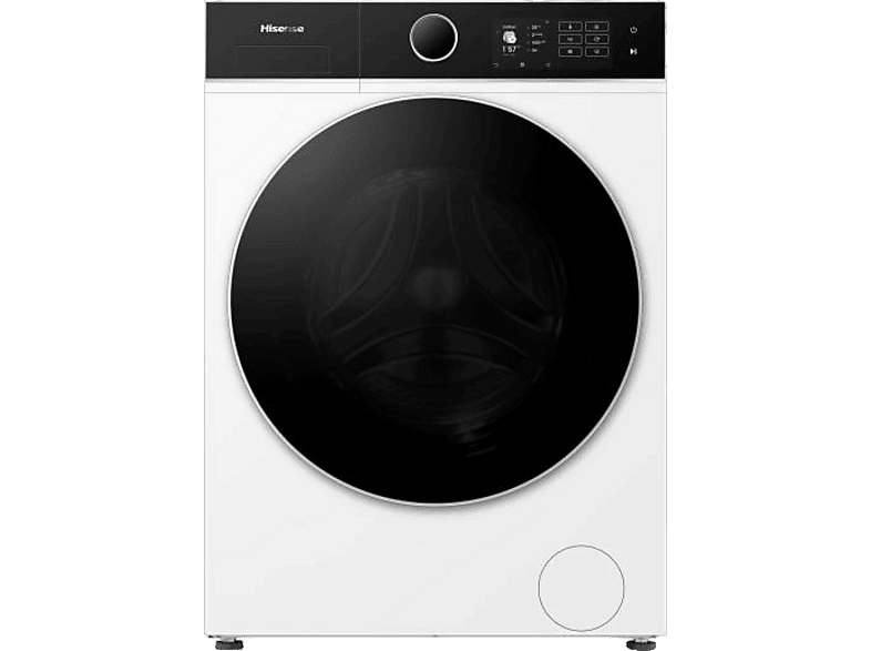Hisense WD5I8043BWF slim Waschtrockner (8 kg / 5 kg, 1400 U/Min., freistehend, Weiß)