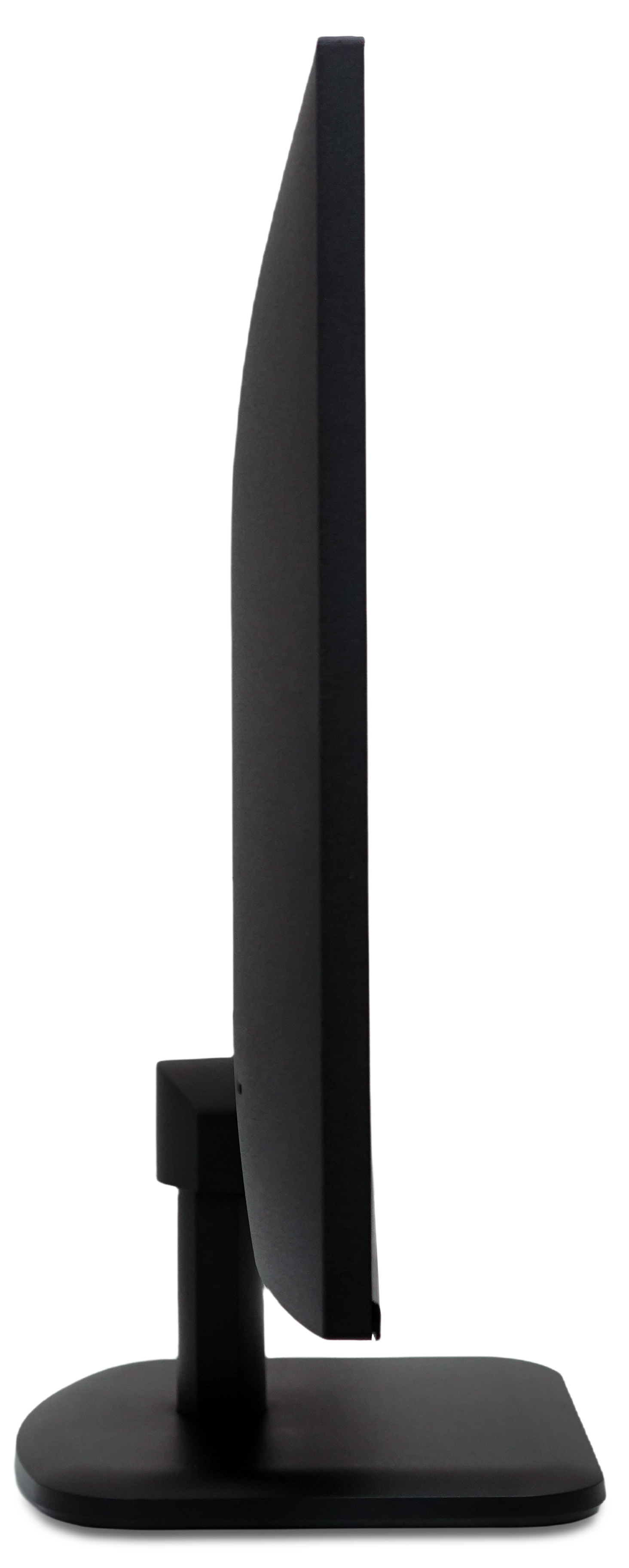 Vue latérale d'un moniteur Acer noir.