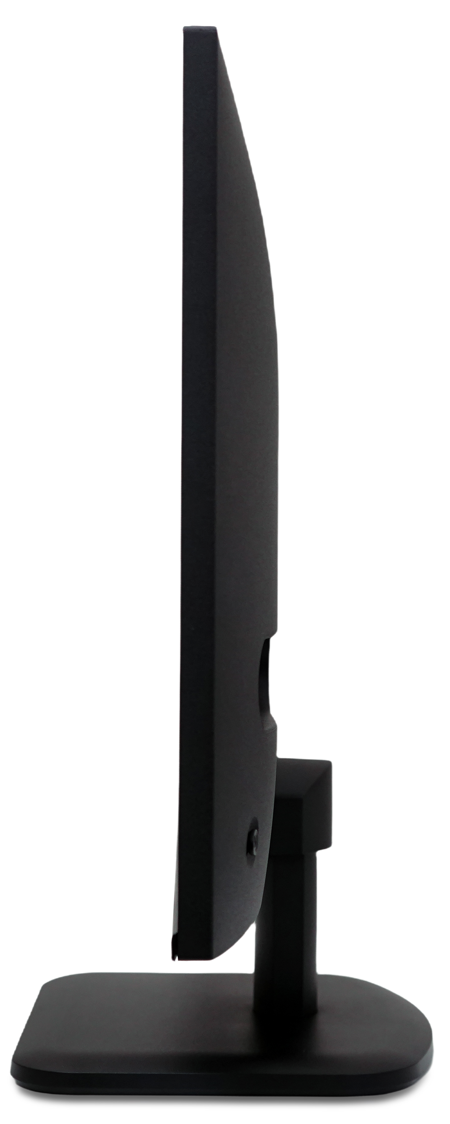 Vue latérale d'un moniteur Acer noir.