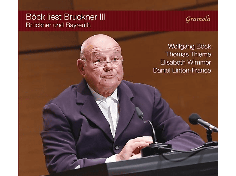 Böck,Wolfgang/Wimmer,Elisabeth - Böck liest Bruckner III - (CD)