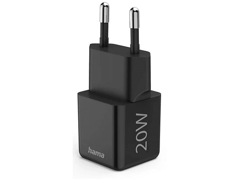 Ładowarka sieciowa HAMA SuperMini PD/QC 20W Czarny – zdjęcie 3