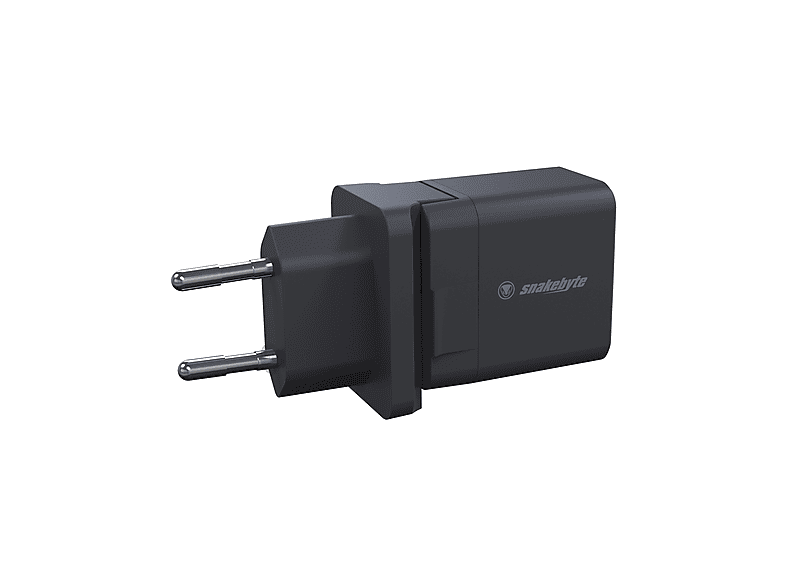 Thumbnail - SNAKEBYTE Power Charge S2 Stecker Adapter, Schwarz