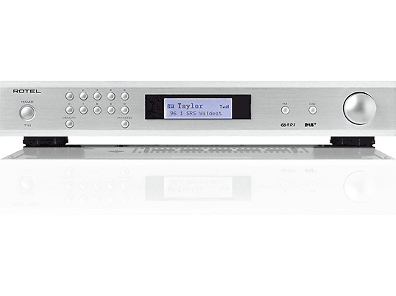 Rotel T11 FM/DAB+ Tuner, Silber