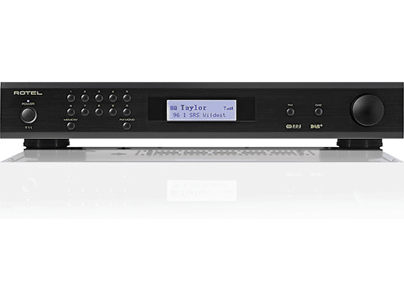 Rotel T11 FM/DAB+ Tuner, Schwarz