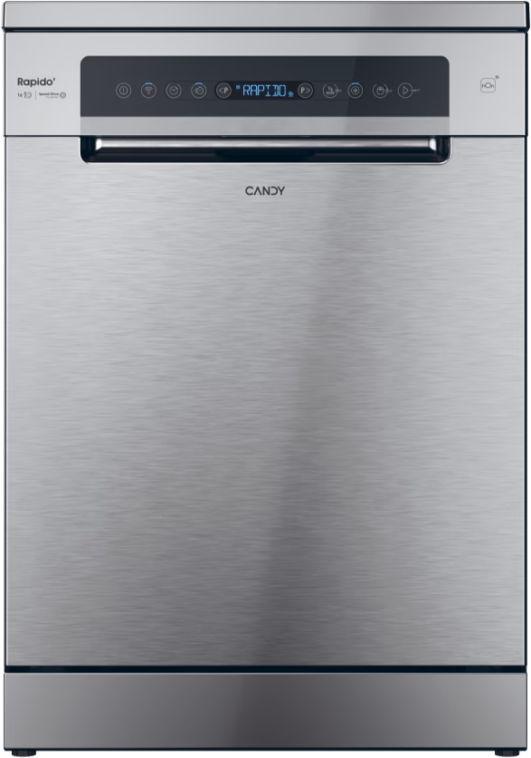 CANDY CF 6B4S1PX Mosogatógép, B 16 terítékes, LED kijelző