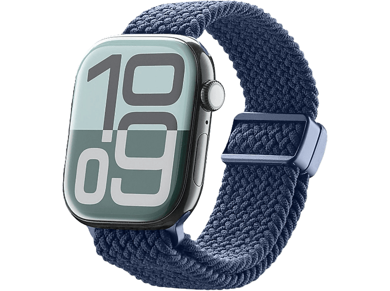 Cellular Line Uhrenarmband soft Band für Apple Watch 42/44/45/46/49mm, Blau
