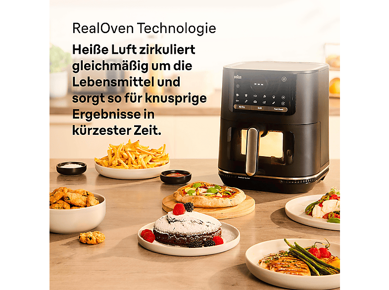 Thumbnail - BRAUN MultiFry 5 HF 5073I BK Heißluftfritteuse