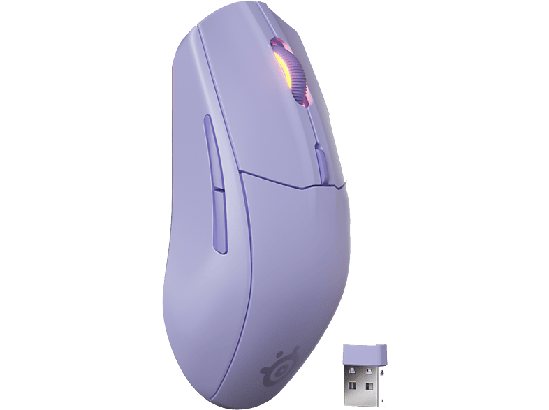 Steelseries Rival 3 Wireless Gen 2 Gamingmuis Lavender