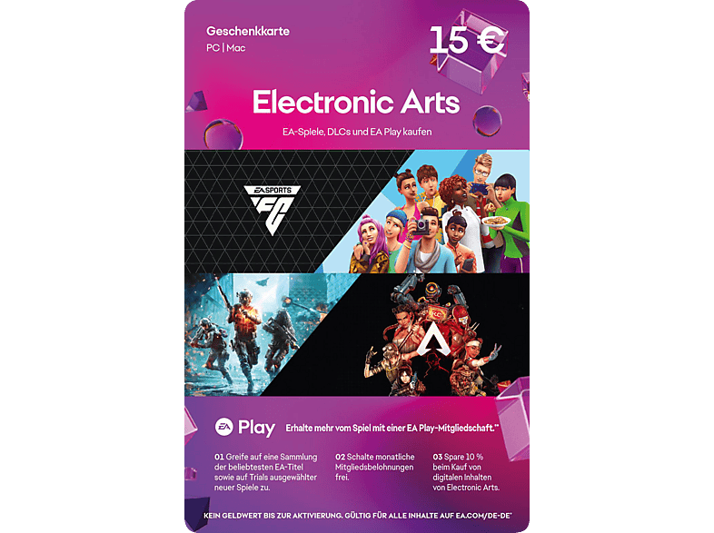 EA Guthaben (Wert: 15€)