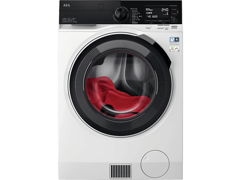 AEG LWR9W81600 9000 AbsoluteCare Waschtrockner (10 kg / 6 kg, 1551 U/Min., freistehend, Weiß)