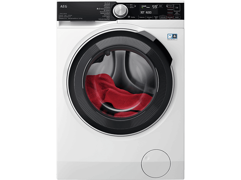 AEG LWR8E80610 8000 PowerCare Waschtrockner (11 kg / 7 kg, 1550 U/Min., freistehend, Weiß)