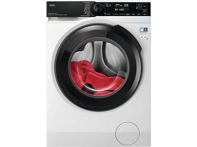 AEG LR7EW75400 7000 ProSteam Waschmaschine (10 kg, 1351 U/Min., A, Frontlader)