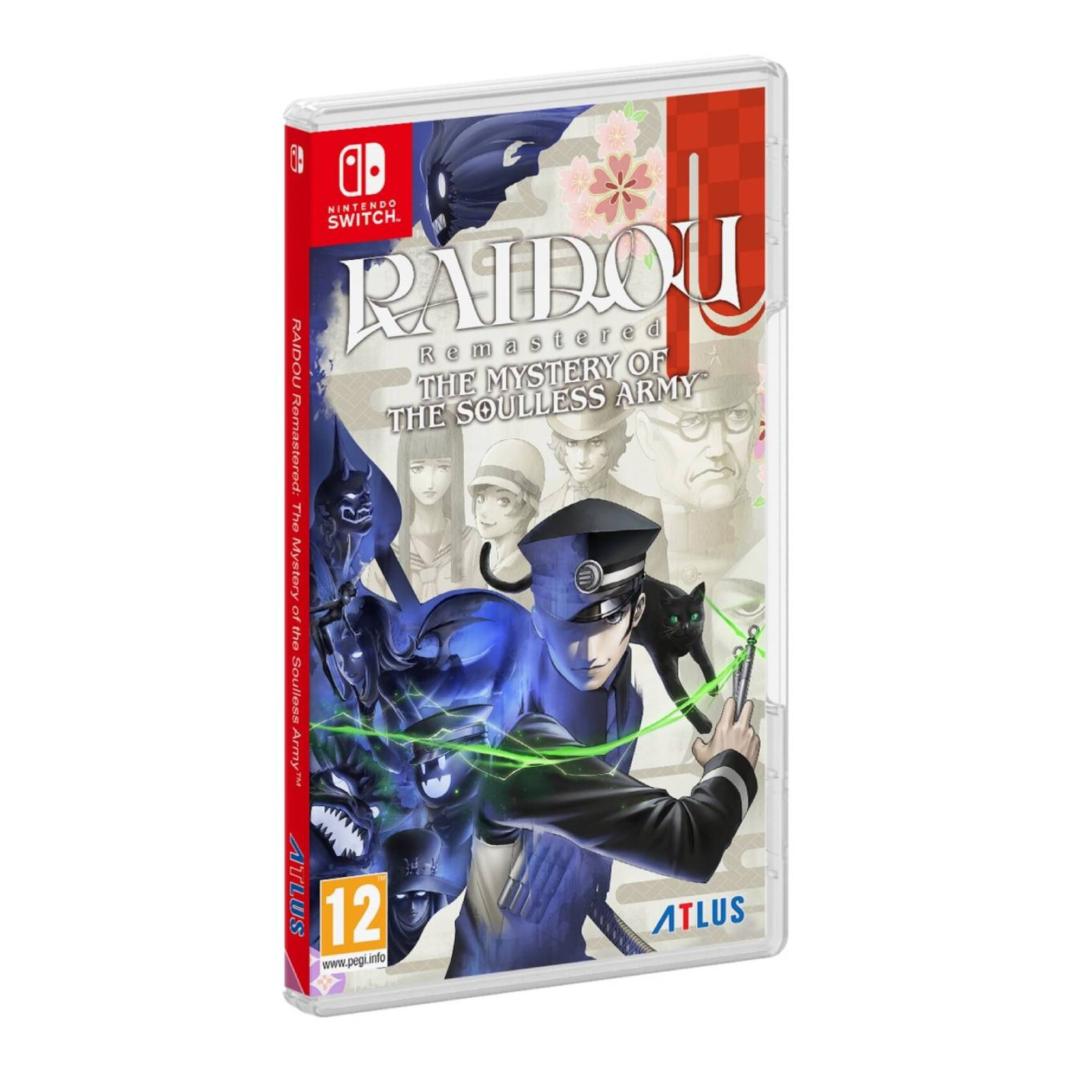 Game box art voor Nintendo Switch getoond in een 3D-weergave. De cover art is zichtbaar.