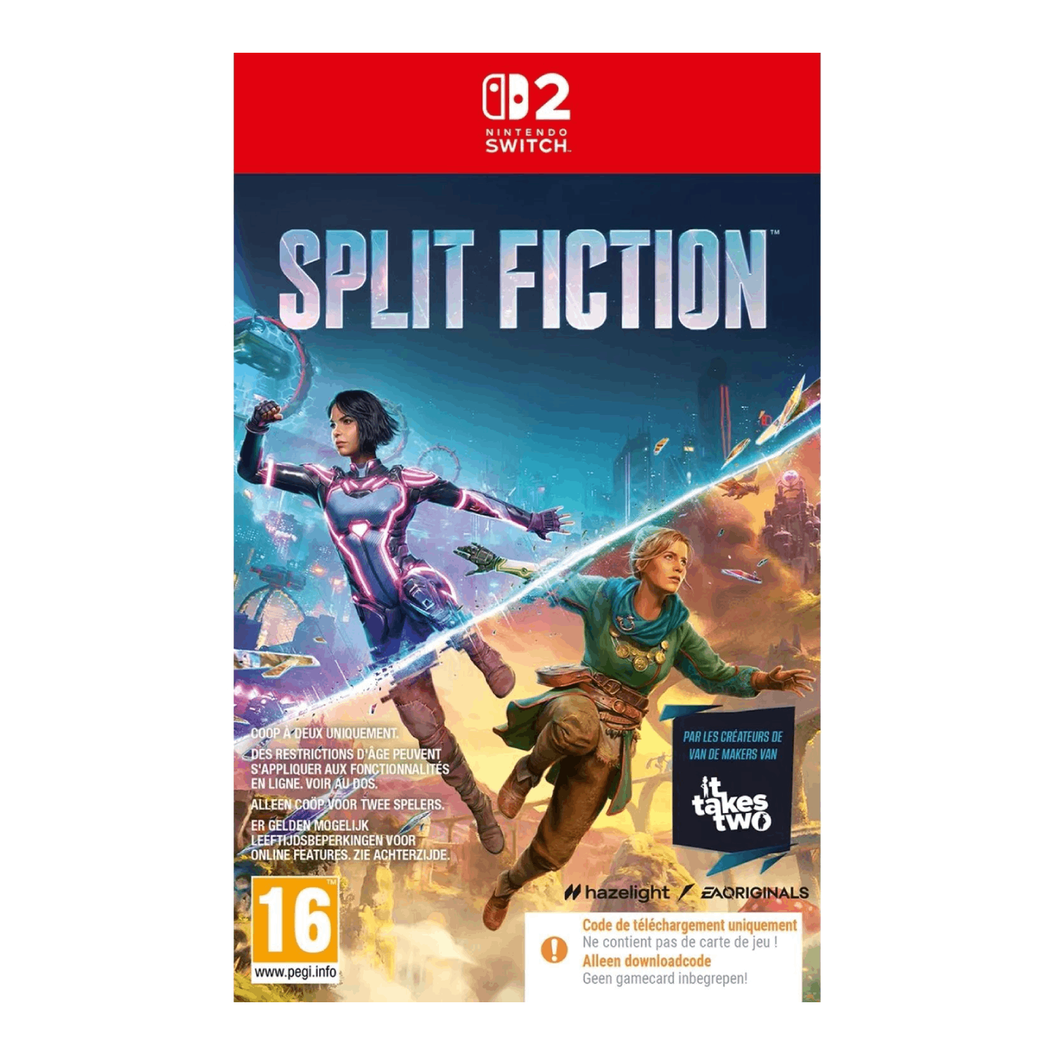 Electronic Arts Nederland Bv Split Fiction Switch 2 (download Code)