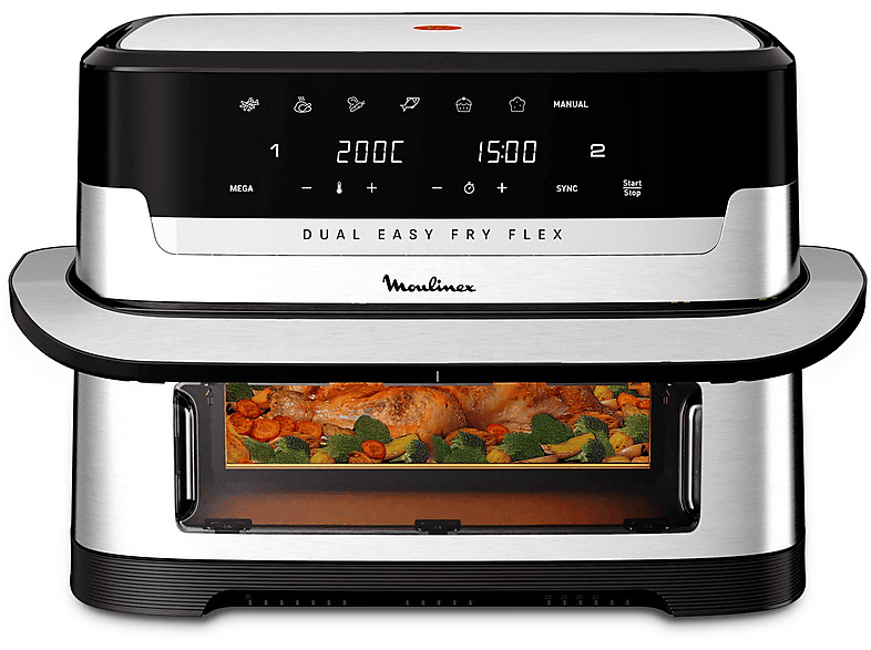 Friggitrice AD Aria Moulinex Dual Easy Fry FLex Ez922D