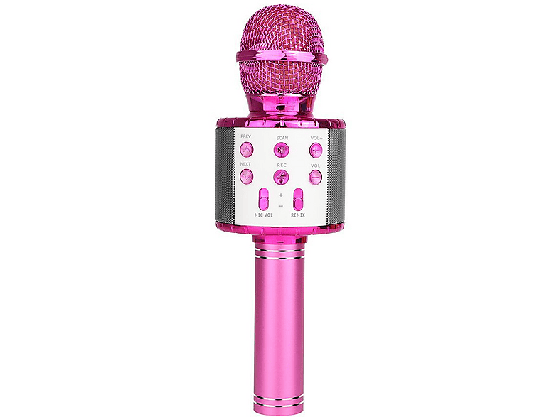 Głośnik mobilny MANTA MIC21-PKL z mikrofonem Różowy – zdjęcie 2