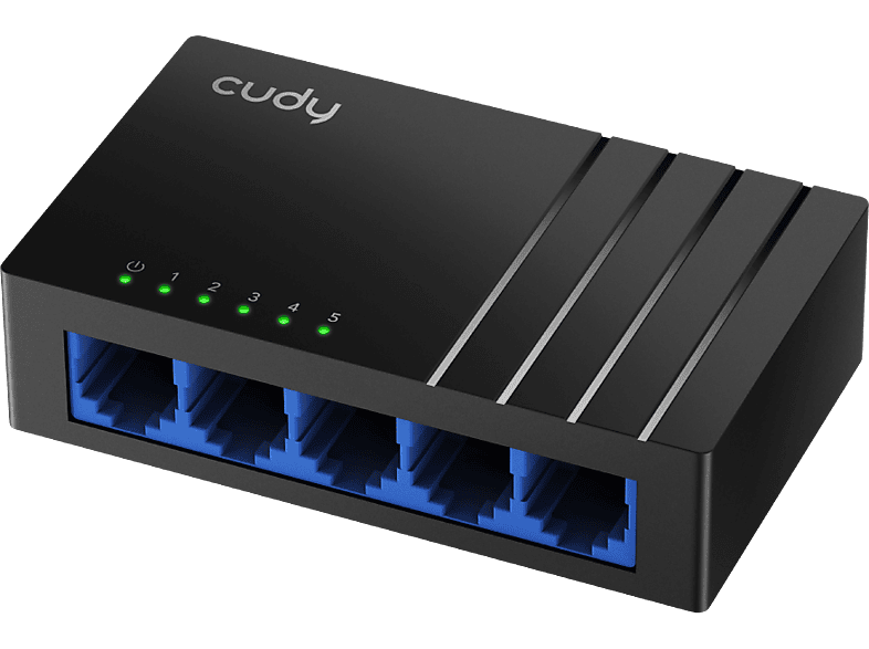 Przełącznik CUDY GS105D Czarny – zdjęcie 3