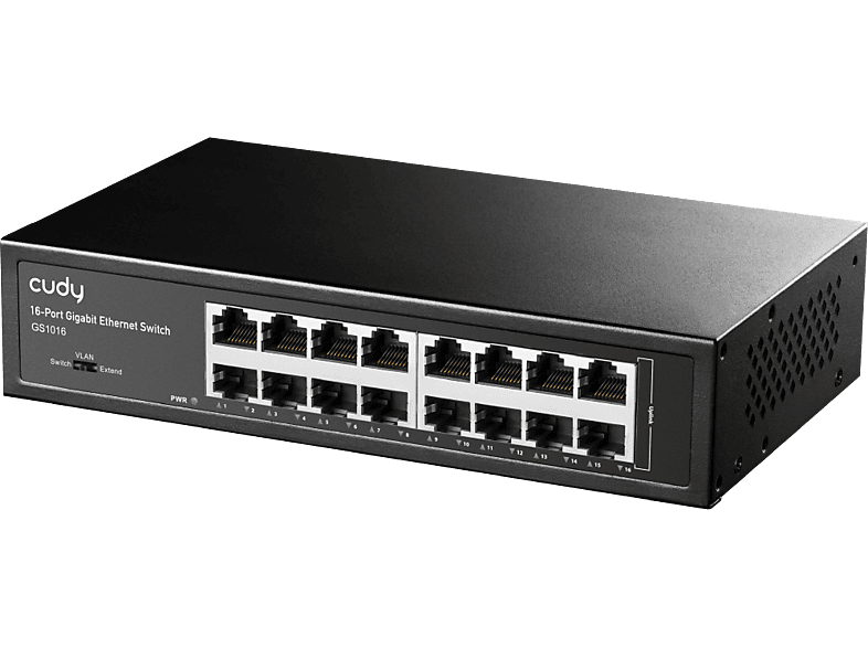 Switch CUDY GS-1016 Gigabit Ethernet, 16 portów – zdjęcie 2