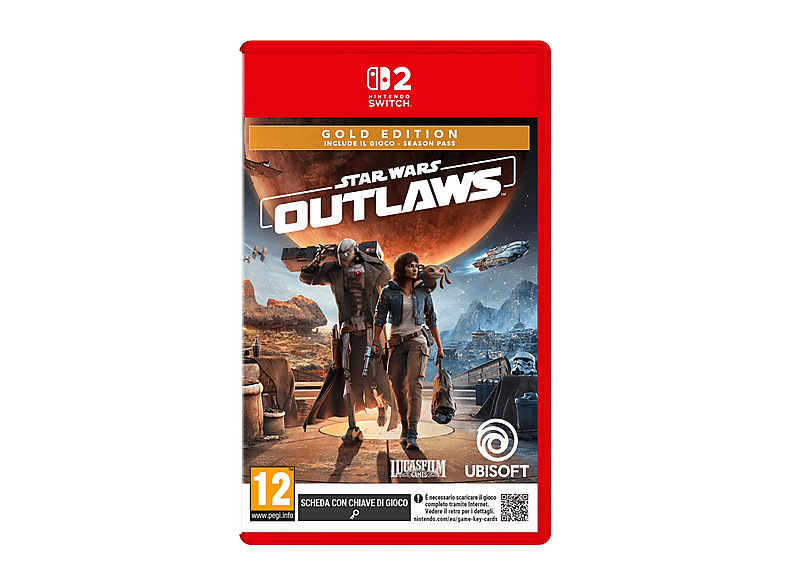 Star wars outlaws gold edition (keycard) nsw2 - Gioco Nintendo Switch 2