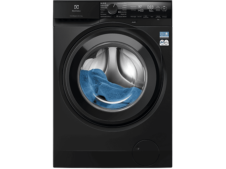 Electrolux Ew7F49Dg Lavatrice, Caricamento frontale, 9 kg, 57,6 cm, Classe A
