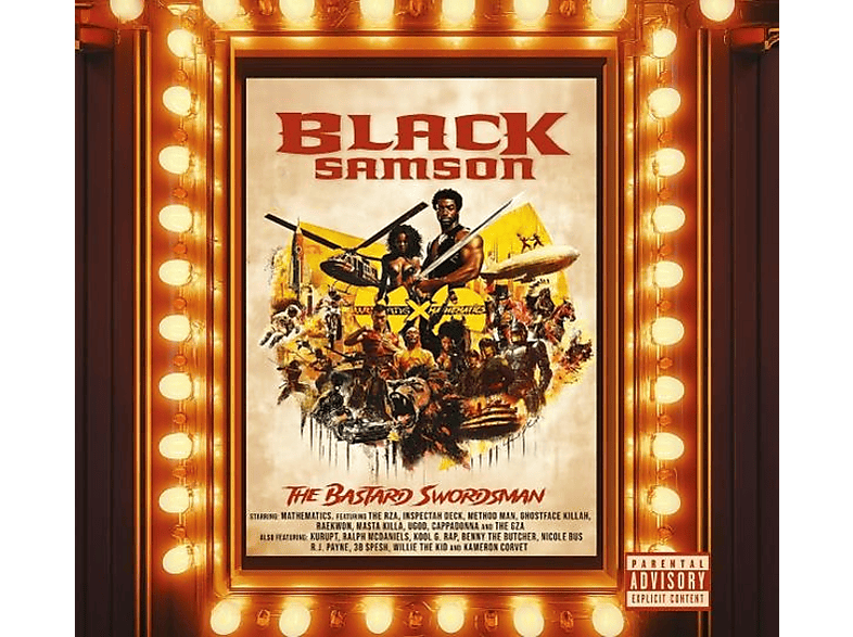 Wu-tang X Mathematics - Black Samson - The Bastard Swordsman (From The Wu-Tang - (CD)