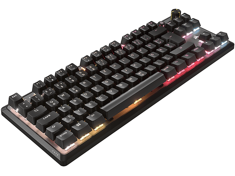 Thumbnail - CORSAIR K70 CORE, Gaming Tastatur, Mechanisch, kabelgebunden, Schwarz