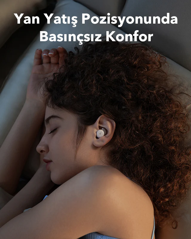 ANKER Soundcore Sleep A20 Bluetooth Kulak İçi Uyku Kulaklığı Krem