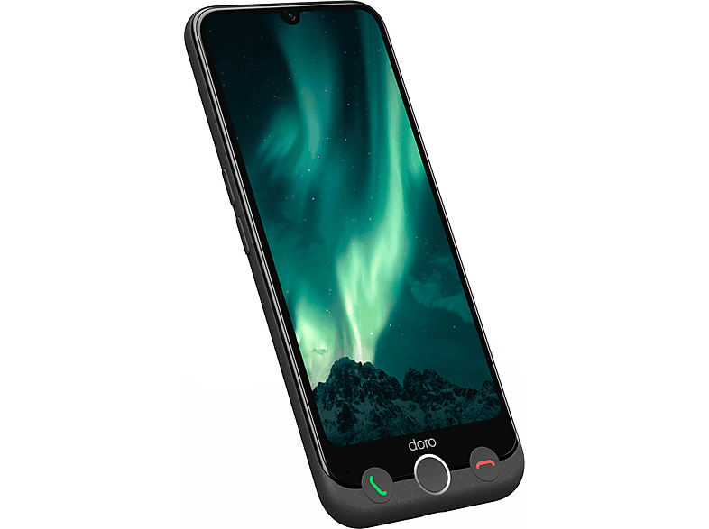 DORO Aurora A30 + Ladestation 128 GB Graphit Dual SIM