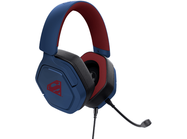 Trust GXT 492SM Nauszne Niebieski Superman