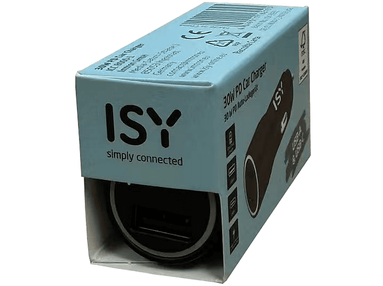 ISY ICC-8000 Auto-Ladegerät Schwarz
