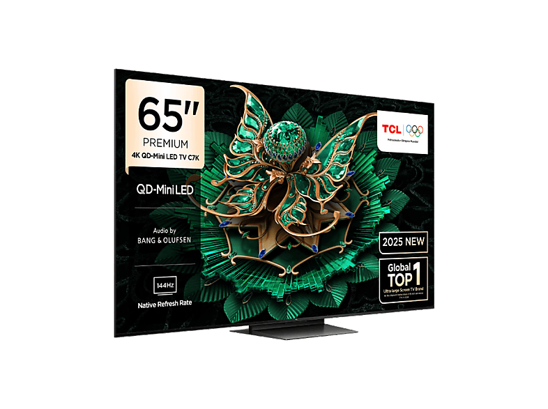 TCL 65C7K 65 inç 164 Ekran Uydu Alıcılı Smart Google 4K Premium QD