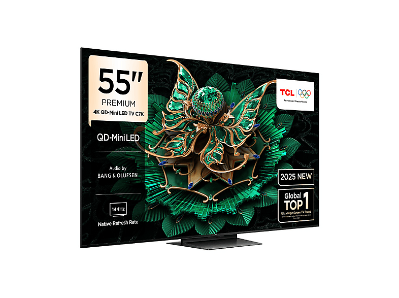 TCL 55C7K 55 inç 139 Ekran Uydu Alıcılı Smart Google 4K Premium QD