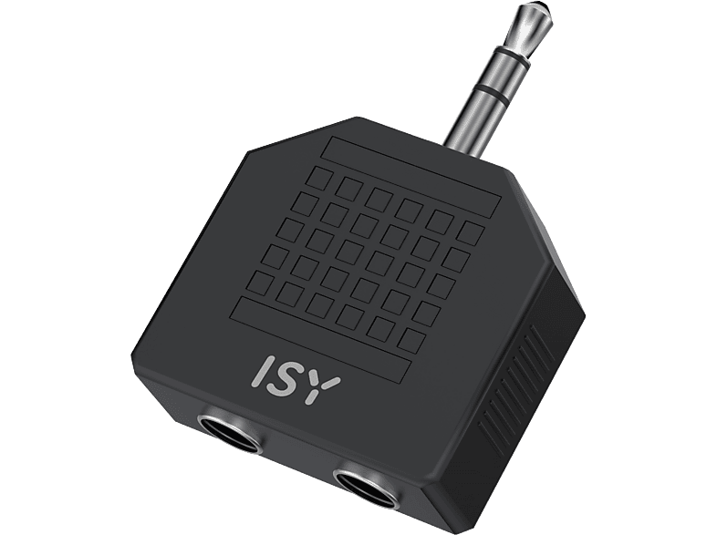 ISY IAU-1017, Audio Splitter, Schwarz