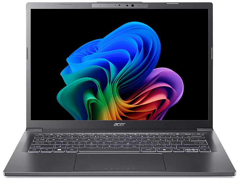 Acer Aspire 14 AI Copilot+ Pc,", processore Intel Core Ultra 7 256V, 16 GB, 512 GB Ssd, Grey Notebook