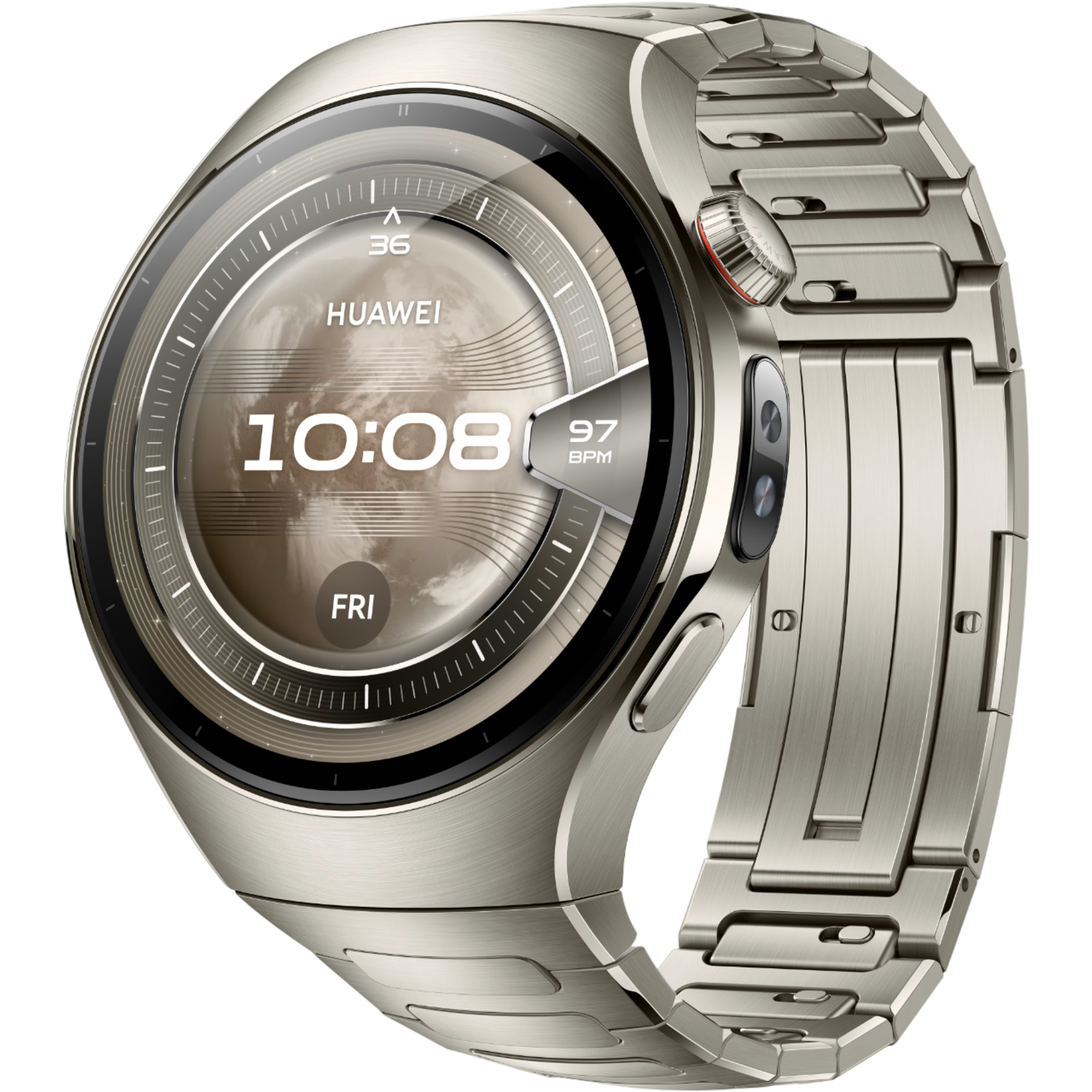Huawei Watch 5 46 Mm Smartwatch Zilver afbeelding