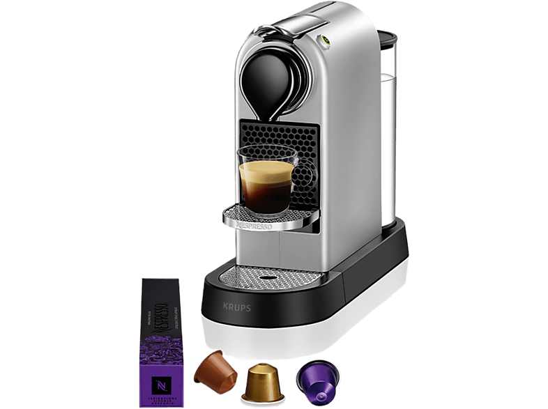 Krups Nespresso Citiz Zilver (xn741b10)