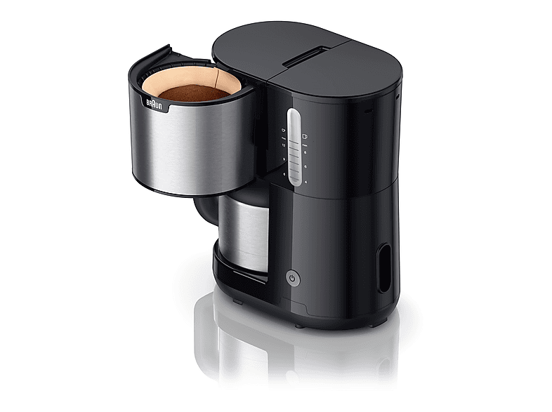 BRAUN PurShine KF 1505 BK Kaffeemaschine Schwarz/Edelstahl