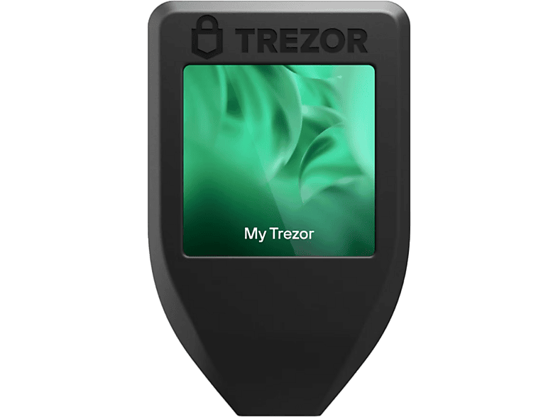 TREZOR Model T Hardware Wallet Schwarz