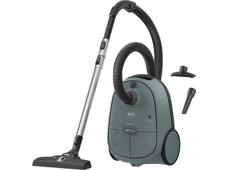 AEG AB61C1OG clean 6000 Staubsauger mit Beutel (73 dB(A), maximale Leistung: 850 Watt, Ocean Green)