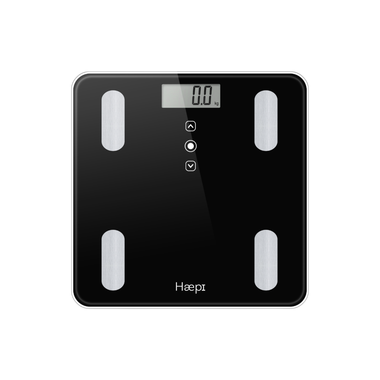 Haepi Lichaamsanalyse Weegschaal Hi-james Lischaamsanalyse Zwart