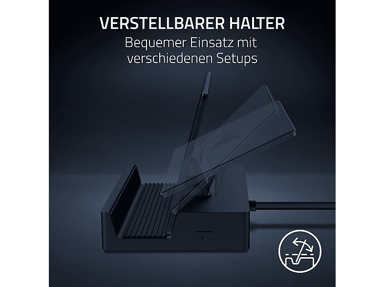 Thumbnail - RAZER Handheld Dock Chroma 6-Port Dockingstation, Schwarz