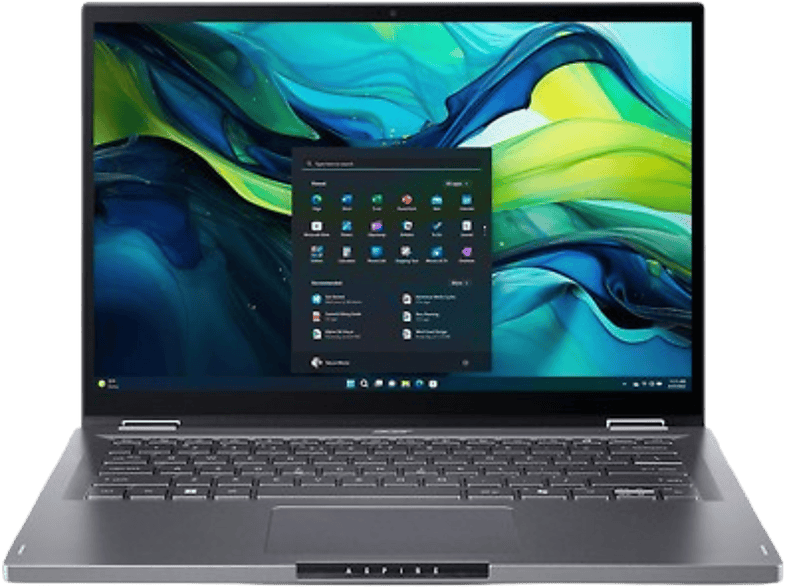 Convertible 2 en 1 - Acer Aspire SPIN 14 ASP14-52MTN-505B, 14" WUXGA, Intel® Core™ Ultra 5 115U, 16GB RAM, 512GB SSD, Arc™ Onboard Graphics, W 11