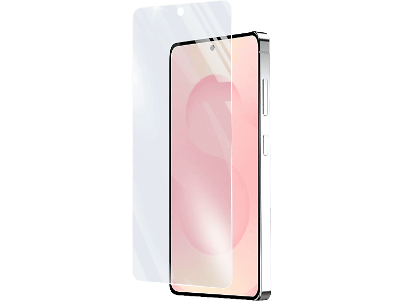 Protector pantalla - CellularLine TEMPERED GLASS, Para Samsung Galaxy S25 Edge, Vidrio templado