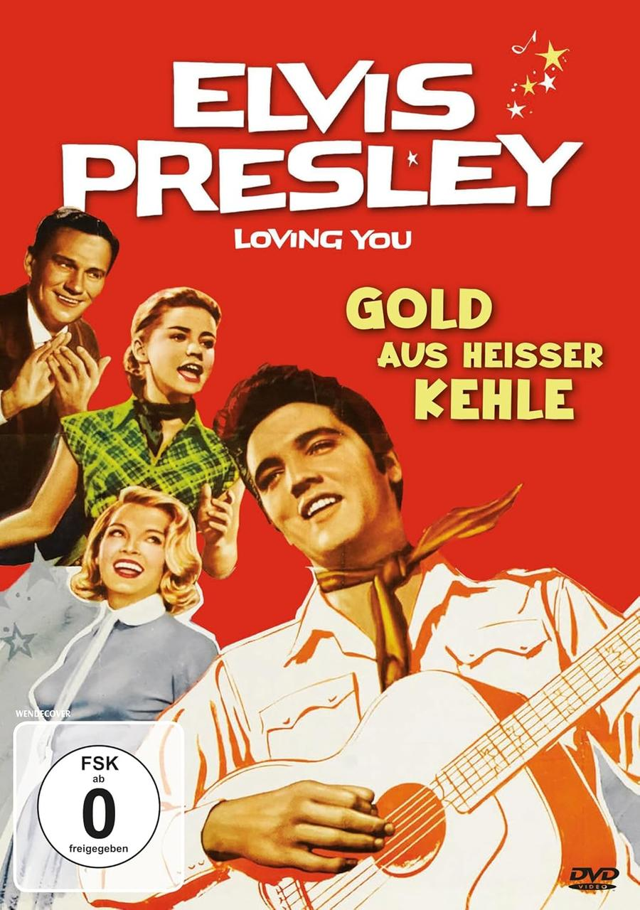 Filmcover: Elvis Presley mit Gitarre, andere Schauspieler sind sichtbar.